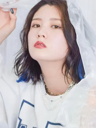 ミディアム 石沢 知康のヘアスタイル