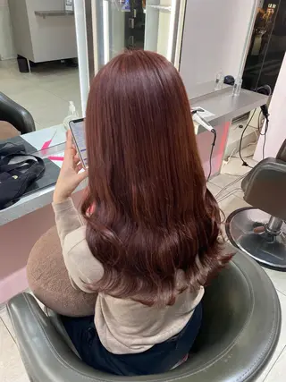 カラー euphoria +n 池袋サンシャイン通り所属・euphoria みい♡のヘアスタイル