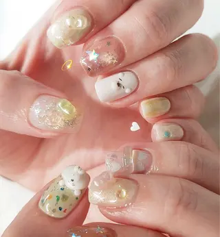 ネイル minimus._.nails(votre salon)所属・Kyu Yui(🇹🇼)のネイルデザイン