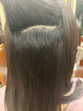 セミロング at'Lav by belle所属・🕊️あやか ロングカット/メンズのヘアスタイル