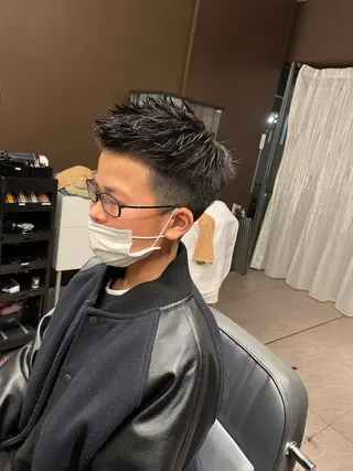 ショート メンズ LOKAHI所属・小池 祐|髪質改善× 艶髪特化|のヘアスタイル