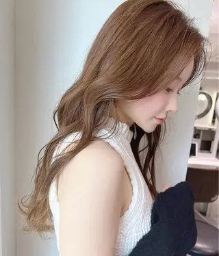ロング カラー 韓国レイヤー 🎀Ayanoのヘアスタイル
