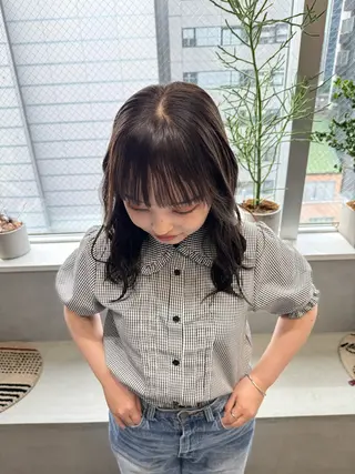 カラー SOL by shes 梅田茶屋町所属・NAO/ 髪質改善/艶カラーのヘアスタイル