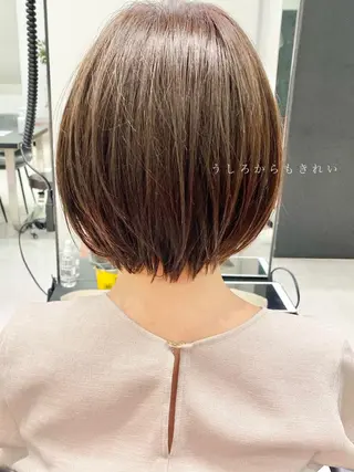 ショート カラー 似合わせ専門美容師 なかじまのヘアスタイル
