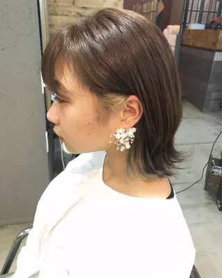 カラー 後藤 陽花子のヘアスタイル
