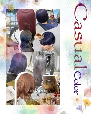 カラー 🪄くすみカラー❇️ 名塚比奈乃🪄のヘアスタイル