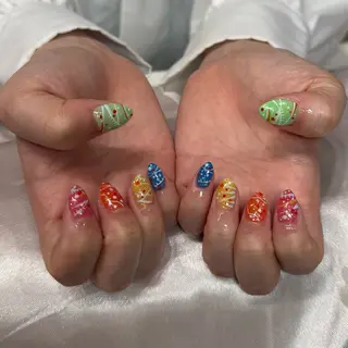 ネイル Roy心斎橋 石川のネイルデザイン