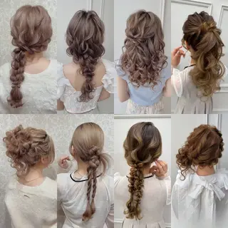 ヘアアレンジ 浅草ヘアセットサロン 🫧 Villageのヘアスタイル