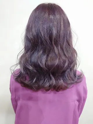 セミロング ブリーチ/ ダブルカラー/RYOのヘアスタイル