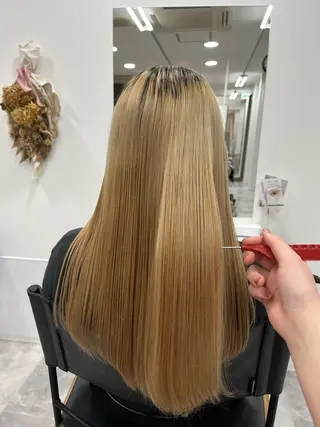 ロング Yumi/艶髪/ 透明感カラー🤍のヘアスタイル