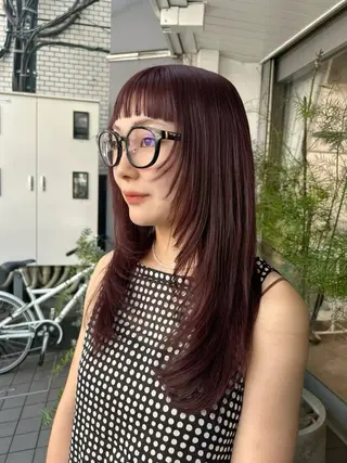 ロング ano @anomukuiのヘアスタイル