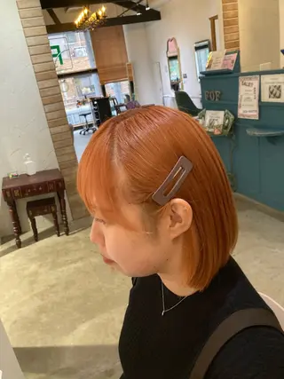 ショート カラー F.O.F.所属・たかなみ りなのヘアスタイル