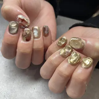 ネイル p.o.n. nuance/個性的のネイルデザイン