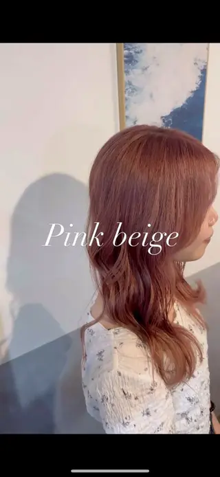 セミロング カラー marine所属・池上 穂高のヘアスタイル