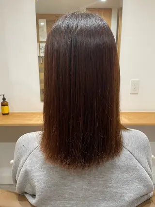 ミディアム Bella Salon所属・福井 悠のヘアスタイル