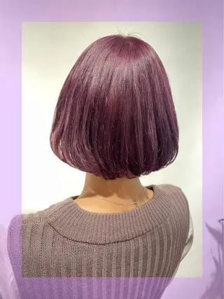 ミディアム カラー ヘアアレンジ ブリーチ♡メンズ マッシュ♡MIUのヘアスタイル