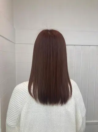 セミロング パーマ N° anfeel 渋谷🪞🫧のヘアスタイル