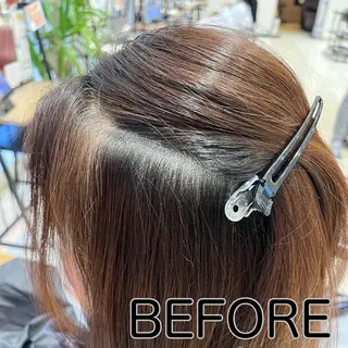 ミディアム 長津 健一郎のヘアスタイル