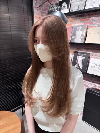 ロング miyu カットモデル募集中のヘアスタイル