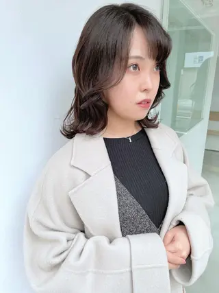 カラー 🍨モテベージュ🩰 miraiのヘアスタイル