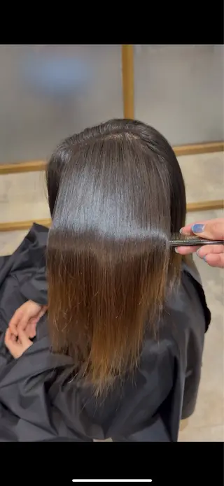 ミディアム RapportSalonHANARE新浦安所属・本間 遥翔のヘアスタイル