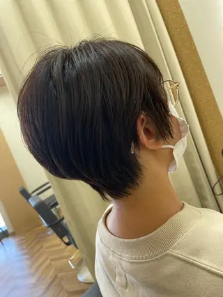 ショート TELA HAIR 大網店所属・TELAHAIRマネ ージャー島袋昂也のヘアスタイル