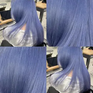 ロング カラー ヘアアレンジ 🫧透明感カラー/ ナルハ🫧のヘアスタイル