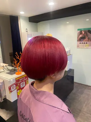 ショート カラー 【カラー指名No 1✨】原田響のヘアスタイル