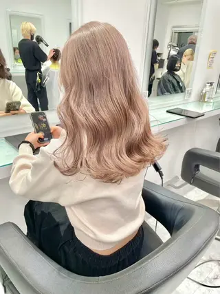 ロング カラー ヘアアレンジ 透明感💕今っぽ似合 わせ𝐍𝐨. 𝟏のヘアスタイル