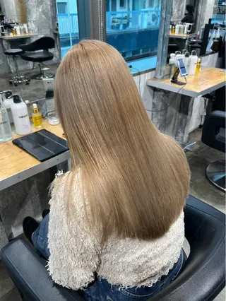 カラー 海外トレンドヘア🤍 sumireのヘアスタイル