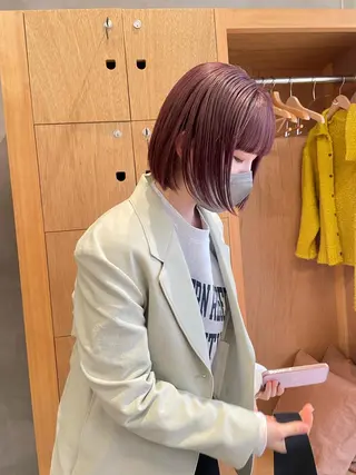 カラー wewe: momoeのヘアスタイル