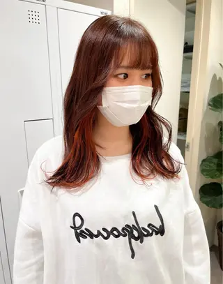 カラー eNN『エン』所属・河原 楓樹のヘアスタイル