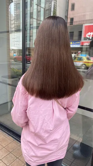 ロング RURI韓国ボブ 🇰🇷タッセルボブのヘアスタイル