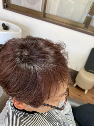 ショート JIU所属・池岡 洋子のヘアスタイル