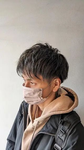 ショート メンズ Russo(ルッソ)所属・こにし/蒲生四丁目 /髪質改善/スパのヘアスタイル