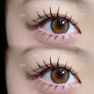 マツエク・マツパ foi by eyeartistsのマツエク・マツパデザイン