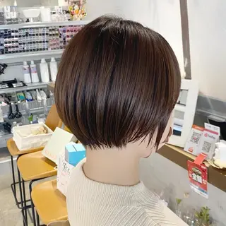 ショート ✨圧倒的満足度◎ 小顔美人ショート✨佃のヘアスタイル