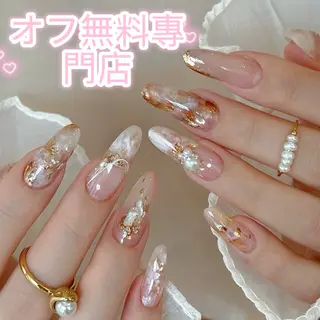 ネイル Nice ✨チップ オフ無料專門店💕のネイルデザイン