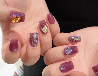 カラー JJ’s Nail🐶のネイルデザイン