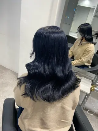 ロング カラー ヘアアレンジ トレンドモテカラー 🩷色落ちまで可愛くのヘアスタイル