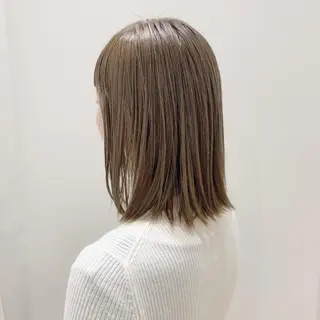 ショート カラー ロングパーマ木村 ボブパーマのヘアスタイル