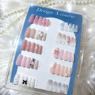 ネイル 🎀Mai 🎀12/17空✩⡱のネイルデザイン