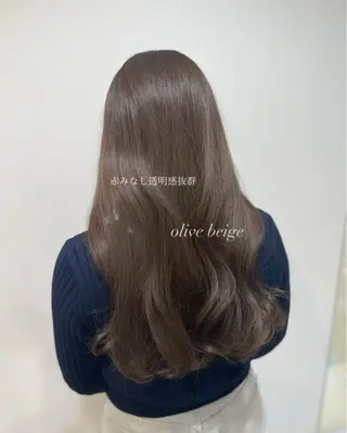ロング カラー 透明感カラー／ 艶感カラー／RAMUのヘアスタイル