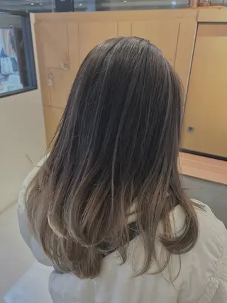 ミディアム 東大阪　布施 sharaのヘアスタイル
