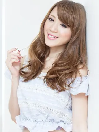 セミロング カラー パーマ ✨hair make flencia✂️✨のヘアスタイル