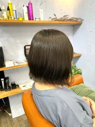 ミディアム ヘアサロンramuuu. 上石神井所属・【デザインカラー】 山口尚紀のヘアスタイル