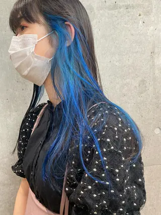 ロング カラー カットカラー特化 ⭐️代表⭐️のヘアスタイル