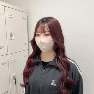 ロング カラー ヘアアレンジ 🎀Girly艶髪カ ラー🎀Harukaのヘアスタイル