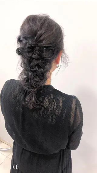 セミロング GLROW haruhiのヘアスタイル