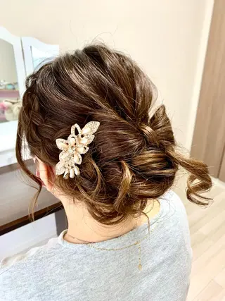 ヘアアレンジ Kikuchi Eriのヘアスタイル